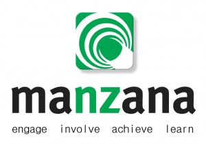 Manzana logo vertical